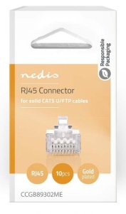 CCGB89302ME, RJ45 konektor, Muški, STP U/FTP CAT5, (cena za komad pakovanje 10 kom)
