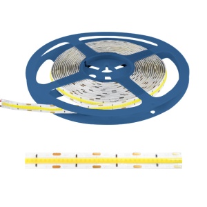 COB LED traka toplo bela 320 LED / 1m - Img 1