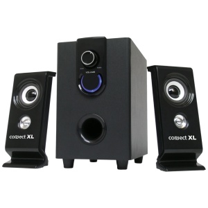 Connect XL Zvučnik, set, 2.1, AC 220V, crna boja - CXL-SP410