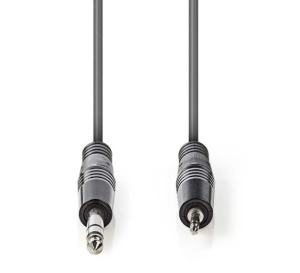 COTH23205GY15 Stereo Audio Cable 6.35mm muski ma 3.5mm muski, 1.5m - Img 2