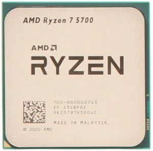CPU AM4 AMD Ryzen 7 5700 8C/16T, 3.70-4.60GHz 100-000000743 Tray