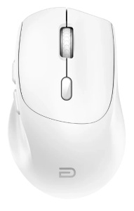 Cudy MS9945, bluetooth bežièni miš sa tihim klikovima 2.4 GHz,opticki USB 800-1600 DPI,White,112 mm