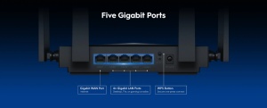 Cudy WR3600,BE3600 Gigabit Wi-Fi 7 Router,4-Stream Dual-Band,2882 Mbps + 688 Mbps Wi-Fi - Img 2
