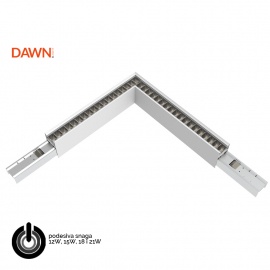 DAWN LED SVETILJKA LL40 L(90°) 21/18/15/12W CCT BELA - Img 4