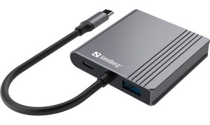 Docking station Sandberg USB-C Dock 2xHDMI+USB+PD 136-44 - Img 2