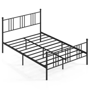 Domaro Metalni krevet 140x200cm sa uzglavljem