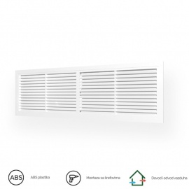 ERA ZALUZINA 4513RP BELA (455x133 mm) - Img 4