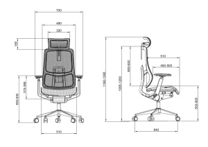 Ergonomska kancelarijska stolica UGD Prestige Plus - Img 4