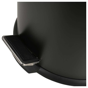 ESTIA ES01-9120 KANTA ZA OTPATKE METALNA SA PEDALOM 30L CRNA MAT - Img 3
