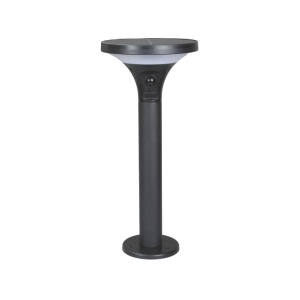 EUROLAMP solarna lampa sa senzorom pokreta, 3.8W, 500lm, 3CCT, crna