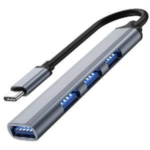 FAST ASIA TIP C 3.1 HUB na 4 x HUB 3.0 sivi - Img 2