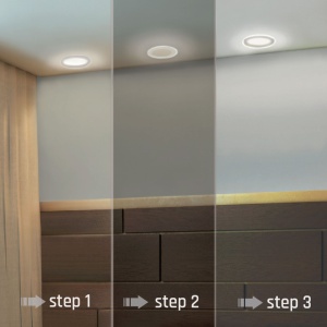 Fiale 3 step led panel ugradni 12,5W 4000K - Img 3
