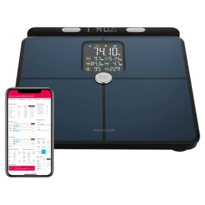 Fitnes smart vaga Sencor SBS 9102BK/LCD/crna - Img 3