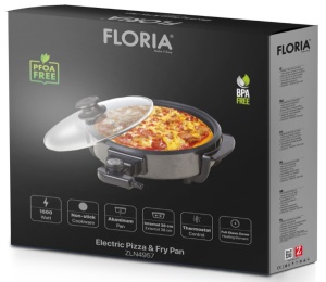 Floria Pizza pekač, prečnik 36 cm / 38 cm, 1500 W - ZLN4957 - Img 2