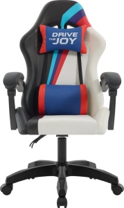 Gaming stolica Defender Legas sivo bela