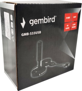 GMB-533USB **Gembird Antena sobna/spoljna sa pojacalom, UHF, dobit 21dB, visina 15cm, USB, 5m (455) - Img 2