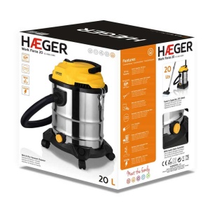 HAEGER VC-W&D.038A usisivac ZA MOKRO I SUVO USISAVANJE, 1200W, 20L - Img 2