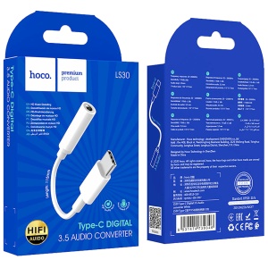 hoco. Adapter za slušalice, USB tip C na 3.5 mm - LS30 - Img 2