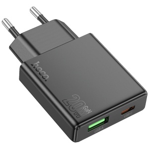 hoco. Punjač kućni, brzi, PD20W + QC3.0 Dual Port - N38 Delgado EU - Img 2