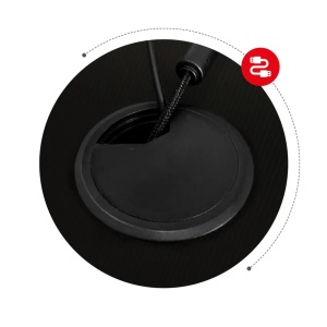 Huzaro Hero 7.0 Crni Ugaoni Gaming sto - Img 3