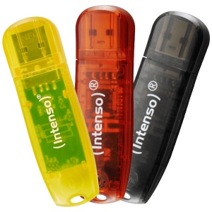 (Intenso) USB Flash drive 32GB Hi-Speed USB 2.0,Rainbow Line, 3 kom - USB2.0-32GB/Rainbow, 3 kom - Img 2