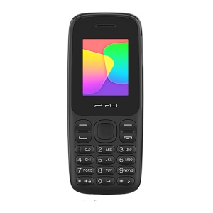IPRO A1 mini black Feature mobilni telefon 2G/GSM/DualSIM/32MB/Srpski - Img 1