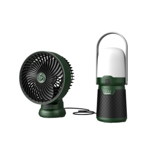 ISKRA ERO akumulatorski kamperski set, ventilator+lampe - Img 2