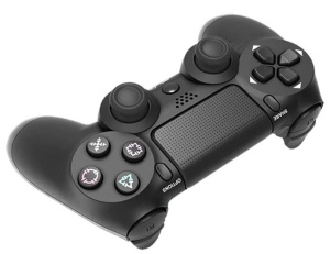 JPD-Wireless-Thrillershock PC/PS4 BLACK Gembird Bezicni gamepad sa dvostrukom vibracijom v2 - Img 3