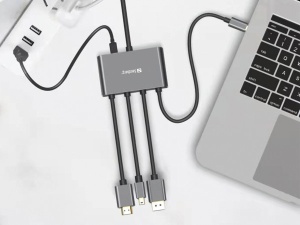 Kabl-display HUB Sandberg All-In-One USB C/DP/m DP/HDMI - HDMI 2m 509-21 - Img 3