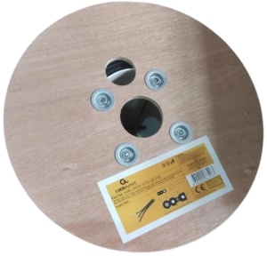 KABL-OPTIC-FTTH-12F-FRP Gembird Opticki kabl 12-vlakna SM G657A1 Flat, Outdoor, sa sajlom 1mm,1000m - Img 2