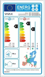 Klima uređaj Vivax Cool ACP-18CH50AERI+ Inverter - Img 2