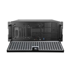 Kuciste Chieftec 4U UNC-409S-AIO -19" IPC Rackmount Chassis,AIO 360mm support - Img 2