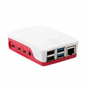 Kućište za Raspberry Pi 4 crveno belo - Img 2