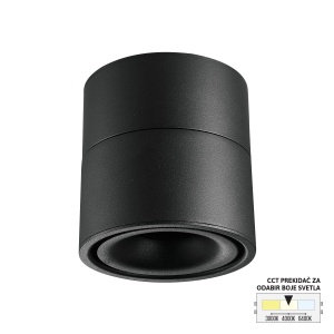 LED nadgradna lampa LN-07-9 CCT BK - Img 2