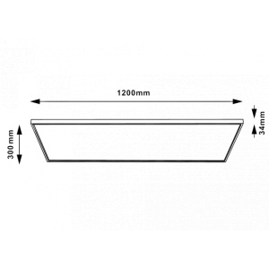 LED PANEL N/Z KNS5-48W 3000/4000/6000K 12030