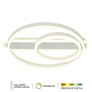 LED plafonska lampa F2047-82P WH - Img 2
