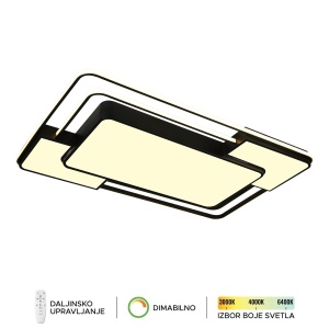 LED plafonska lampa F2823-128C BK - Img 2