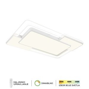 LED plafonska lampa F2823-128C WH - Img 2