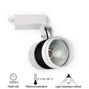 LED REF SINSKI T064 3-FAZE 1X20W 4200k - Img 2