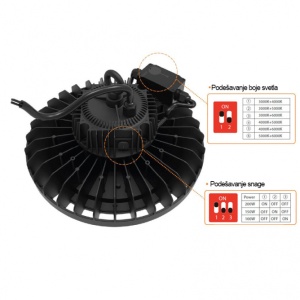 LED REFLEKTOR HB07-200W-4000K-IP65 - Img 4