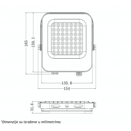 LED REFLEKTOR IK03 30 W 6500K - Img 3