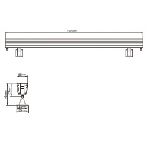 LED REFLEKTOR JM-058 36W 3000K IP66 220V - Img 3
