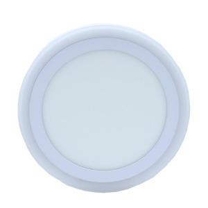 LED RGB okrugli nadgradni panel MP18NO-WRGB 18W+6W, 6500K + daljinski - Img 3
