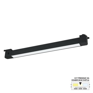 LED šinska svetiljka CCT TL30-30 BK - Img 2