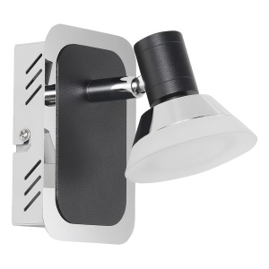 LED spot lampa LS100-1 CH+BK