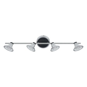 LED spot lampa LS101-4 CH+BK