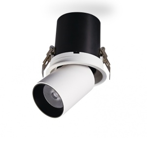 LED SVETILJKA JM-4601 U/Z PLAFONSKA 12W 3000K 24° DIM.BELA - Img 2