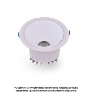 LED UGRADNA SVETILJKA 514001-6 30W 4000K IP65 - Img 2