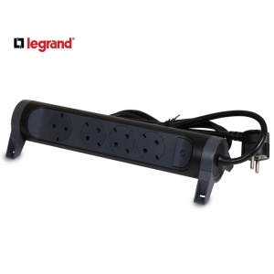 LG 694537 PRODUZNI BLOK 4X2P+E 3M (CRNA/T.SIVA) - Img 3