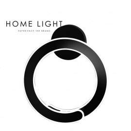 LUNA 260 ZIDNA LAMPA 24W 3000K CRNA - Img 4